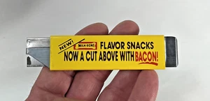 Milk-Bone Dog Biscuits Advertising Box Cutter Vintage Flavor Snacks With Bacon! - Picture 1 of 3