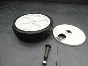 Toro 60V Recycler Mower 21357 Back Drive Wheel + Bolt Original PN:127-0692 - Picture 1 of 7
