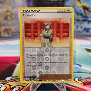 Brandon - 151/195 - Tempesta d'argento - GCC Pokemon - Olocausto inverso - quasi nuovo - Foto 1 di 2