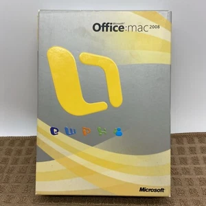 Microsoft Office 2008 for Mac Standard Edition - Full Version (731-01727) - Picture 1 of 5