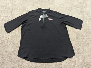 Devon & Jones Blouse Womens 3XL 3/4 Sleeve 1/4 Zip TSC Tractor Supply Co NEW - Picture 1 of 9