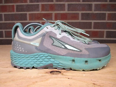 Altra Women Timp 4 ALOA548C233 Gray Teal Trail Running Shoes Sneakers Size 9.5 - Image 1 of 4