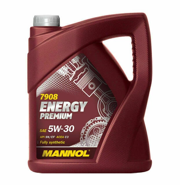 Mannol Energy MN7908-5 5W-30 Fully Synthetic Car Engine Oil - 5L