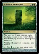 4 Wildfield Borderpost RUSSIAN - LP - Alara Reborn - mtg - x4 4x