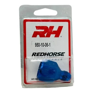 Red Horse Performance 950-10-06-1 RHP950-10-06-1 -10 FEMALE TO -06 MALE AN/JIC R - Bild 1 von 3