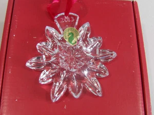 Waterford Crystal Lismore 2013 adorno copo de nieve ~ caja original - Imagen 1 de 3