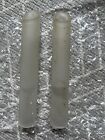 2x Replacement Spare frosted tube cylinder lamp Light shades for B&Q Rena light