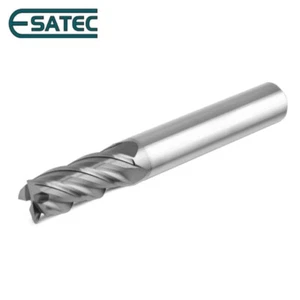 Fresa a gambo VHM senza raggio d'angolo | Ø 1 - 12 mm | Z4 | rivestimento TiAlN | HRC45 - Foto 1 di 3