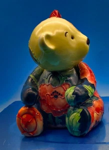 Vintage Porcelain Figurine Ornament Teddy Bear Country Artists Willow Hall - Picture 1 of 10