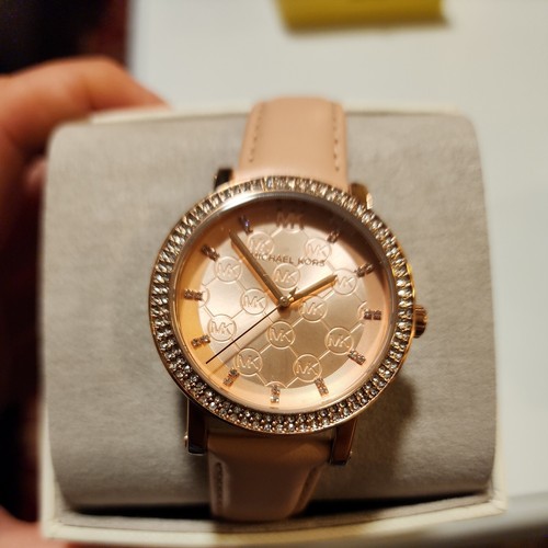 Orologio da polso Donna MICHAEL KORS COREY MK2986 Pelle Marrone Oro