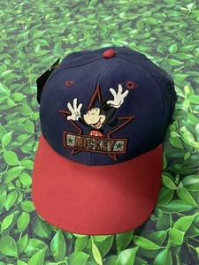 De colección Nuevo Con Etiquetas Ajustable Mickey Mouse Ilimitado Sombrero Mickey Star - Imagen 1 de 4