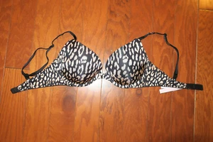 32DDD ❤️ Victoria's Secret ❤️ BH TOP SATIN GLATT ❤️ SEXY TEE PUSH UP PRINT DDD - Bild 1 von 4