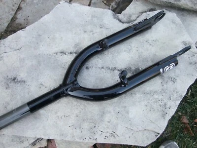 Free Agent Forks, 20" Black 14mm dropouts  Freestyle  BMX 4130 Cromo - Image 1 of 4
