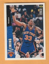 Patrick Ewing New York Knicks 1996-97 Collector's Choice Georgetown Hoyas 10O