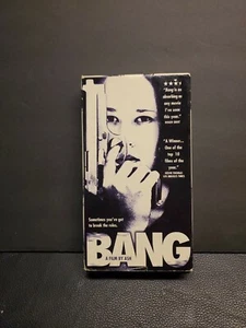 BANG - Darling Narita Peter Greene A Film By ASH - COOL GUN FLICK - Rare VG VHS! - Picture 1 of 9