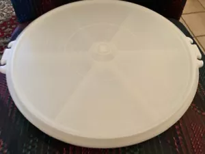 Portador vintage de rebanadas de pastel redondo de 12" Tupperware con sello Tupper #224-09 - Imagen 1 de 10