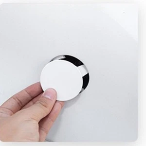 White Front Bumper Tow Hook Cover Towing Eye Cover For Tesla Model 3 2017-2023 - Picture 1 of 10