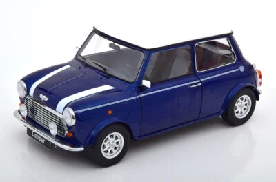 1:12 KK-Scale Mini Cooper LHD bluemetallic/white - Bild 1 von 4