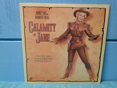 Calamity Jane Doris Day Howard Keel Extended Play Laserdisc -EXTRA LDs SHIP FREE - Image 1 of 2