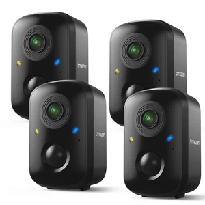 4PCS 2K Wireless Security Camera Outdoor Battery Rechargeable Home WIFI IP CCTV - Picture 1 of 18