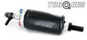 Sytec Hi OTP044 Fuel Pump With Barbed 8mm Black Banjo Outlet / 15mm Inlet - Picture 1 of 4