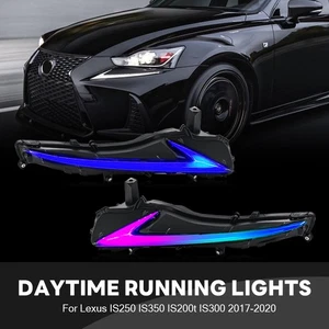 Luces de circulación diurna LED RGB DRL para Lexus IS250 IS350 IS200t IS300 2017-2020 - Imagen 1 de 23