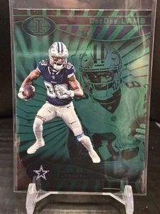 2024 Panini Illusions - Ceedee Lamb Emerald Trophy Collection #19 Dallas Cowboys - Picture 1 of 2