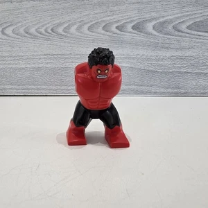 Lego rot unglaublicher Hulk Minifigur Marvel Set 76078 Ersatzteil ohne Arme große Figur - Bild 1 von 7