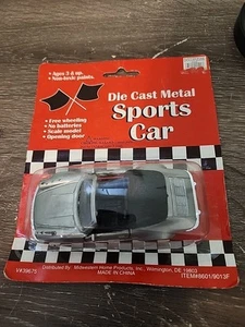 Die Cast Metal Sports Car 8601/9013F. From Big Lots New But Old Stock. Vintage - Picture 1 of 7