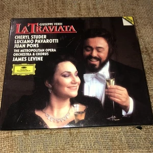 Verdi’s La Traviata Luciano Pavarotti Cheryl Studer James Levine - Bild 1 von 11