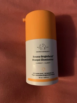 Drunk Elephant Bouncy Brightfacial Masque Illuminateur 1.69 oz NEW - Image 1 of 2