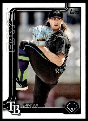 2025 Topps Ryan Pepiot Tampa Bay Rays #179 - Image 1 of 2
