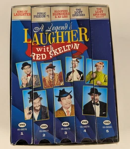 Vintage - A Legend's Laughter With Red Skelton VHS Tape Box Set - T - Picture 1 of 5