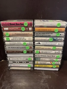Vintage Cassette tapes Job Lot Bundle Mixed Artist Albums Classical All Pictured - Picture 1 of 7