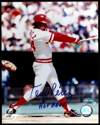 Tony Perez 8 x 10 Photo Signed Auto PSA/DNA Authenticated Reds HOF 200 ID:428652 - Image 1 of 4