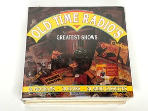 Old Time Radio's Greatest Shows 20 Cassette Tape Set 60 Programs 30 hrs Vintage - Picture 1 of 12