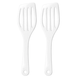 2x Pfannenwender weiß 26cm mit Aufhängeloch Kunststoff WACA 023-1710 - Bild 1 von 2