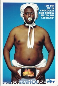 V13311 Australia Avant Card #13311 Jerry Springer Sydney Opera House postcard