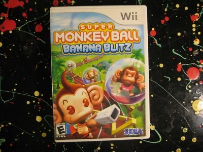 Super Monkey Ball Banana Blitz Nintendo Wii Game - Image 1 of 3