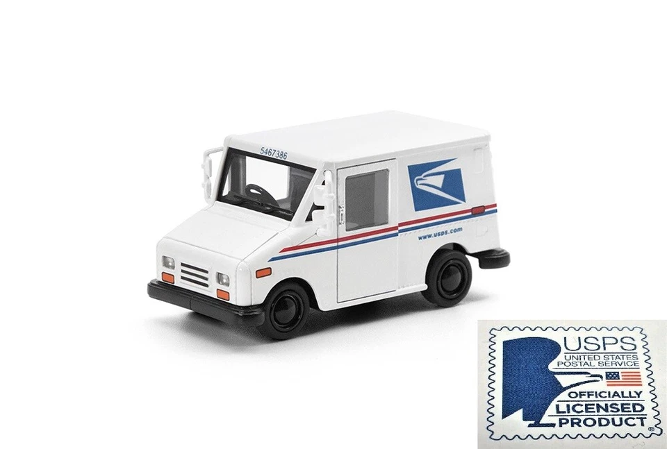 12PC Box- 2.5" USPS LLV United States Postal Service Mail Diecast Truck 1:72 - Image 1 of 1