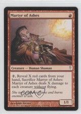 2006 Magic: The Gathering - Coldsnap Martyr of Ashes #92 0d2