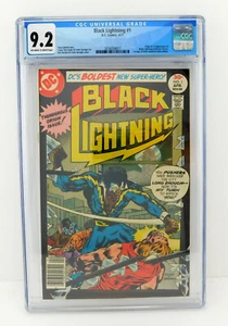 BLACK LIGHTNING 1 CGC 9.2 1st Appearance Fresh Slab 1977 - Picture 1 of 2