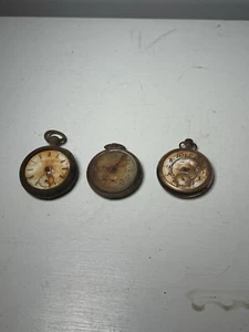 Vintage Crusty Pocket Watch Lot - Picture 1 of 20