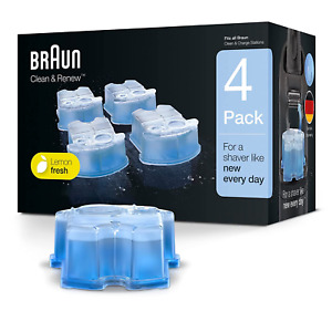 Cartouches de recharge Braun Clean & Renew CCR - 22,8 fl oz (Pack de 4)