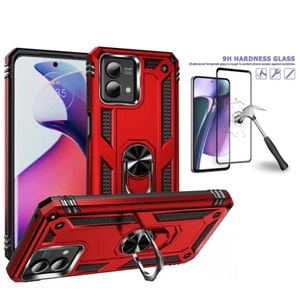 Für Motorola Moto G Stylus 5G 2023 Hülle Ring Ständer Stoßfest + Hartglas - Bild 1 von 24