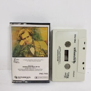 Berlioz Harold in Italy Op. 16 The Czech Philharmonic Orchestra Cassette Tape  - Foto 1 di 7