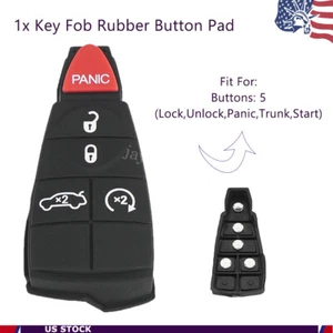 New Replacement for 2008 Dodge Magnum Key fob Rubber Button M3N5WY783X, IYZ-C01C - Foto 1 di 8