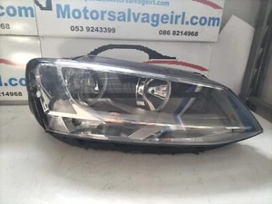2014 VW JETTA BLACK INNER RIGHT R/H HEADLIGHT 5C8941006 - Picture 1 of 12
