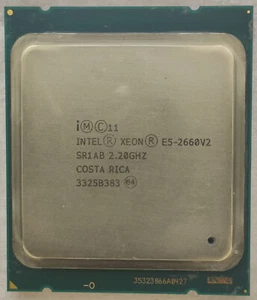 Intel Xeon E5-2660 V2 Processor 2.2GHz 10cores SR1AB 25MB Socket LGA2011 CPU - Picture 1 of 4