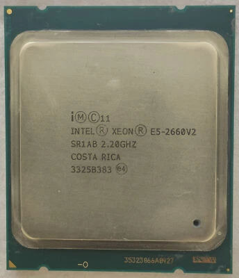 Intel Xeon E5-2660 V2 Processor 2.2GHz 10cores SR1AB 25MB Socket LGA2011 CPU - Image 1 of 4